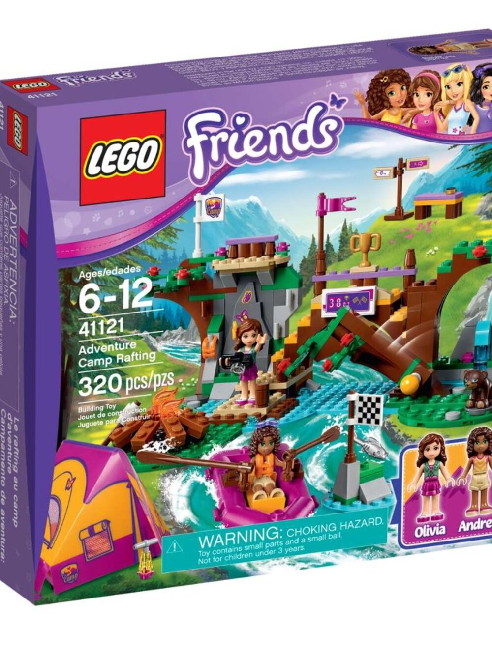 LEGO Friends 41121: Adventure Camp Rafting